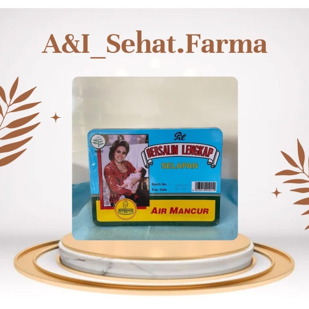 Air Mancur Jamu Pil Bersalin Lengkap -