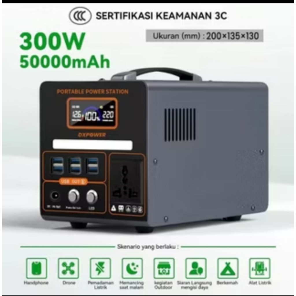 genset listrik mini darurat