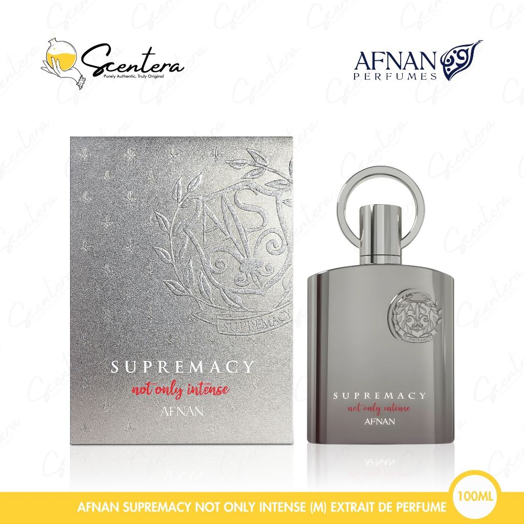 Afnan Supremacy Not Only Intense (M) Extrait De Perfume 100 ml - Parfum Pria