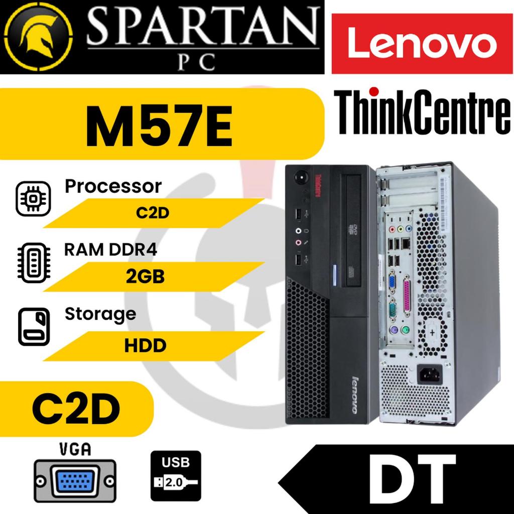 PC M57e Intel Core 2 Duo Lenovo Thinkcentre LGA 775 PC Dekstop