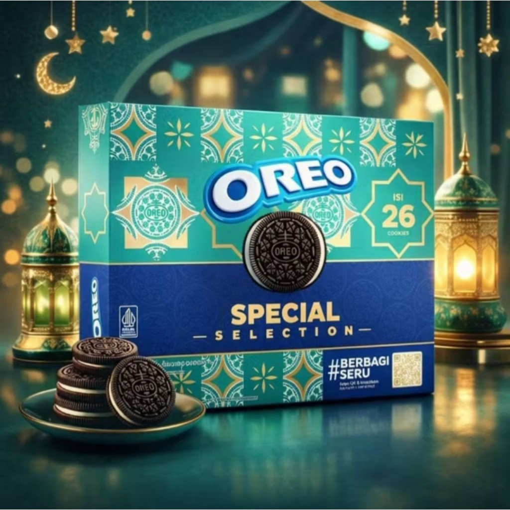 Oreo biskuit special selection kemasan box 227.4gr