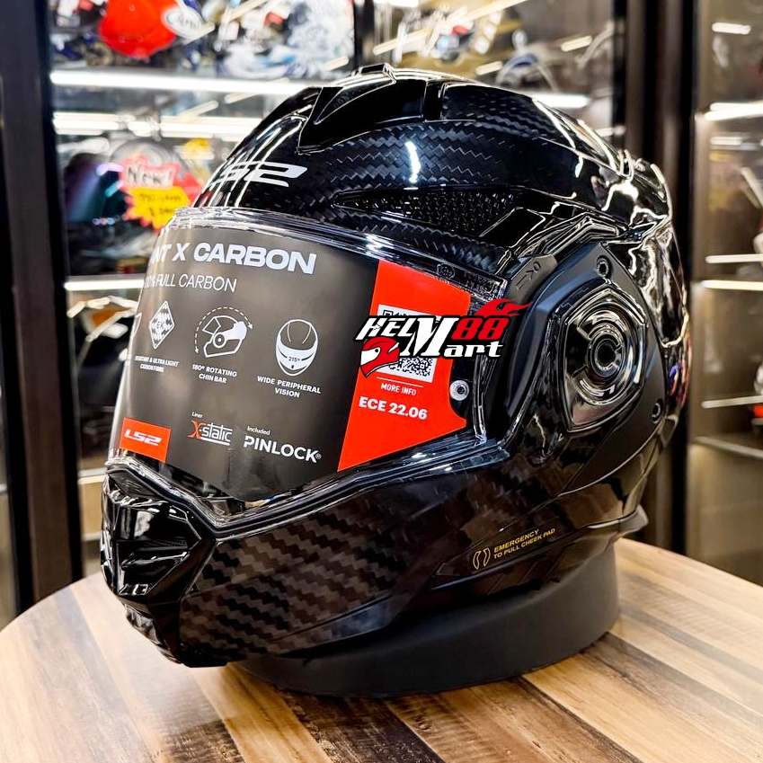 LS2 FF901 Advant-X CARBON - Helm LS2 Advant X Modular Convertible