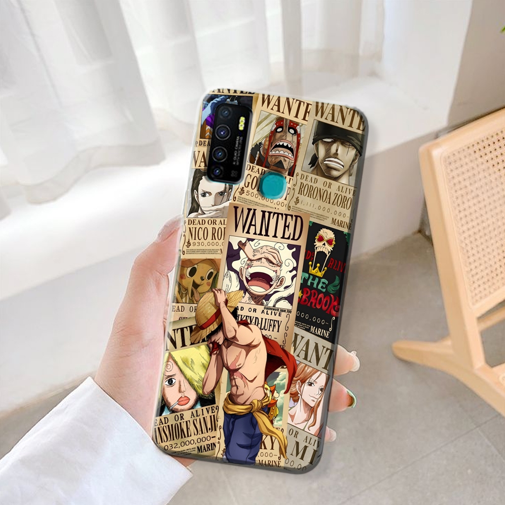 Softcase Infinix Hot 9 Play - Infinix Hot 9 Play Case Lentur - Aksesoris HP - Case Karakter Motif Te
