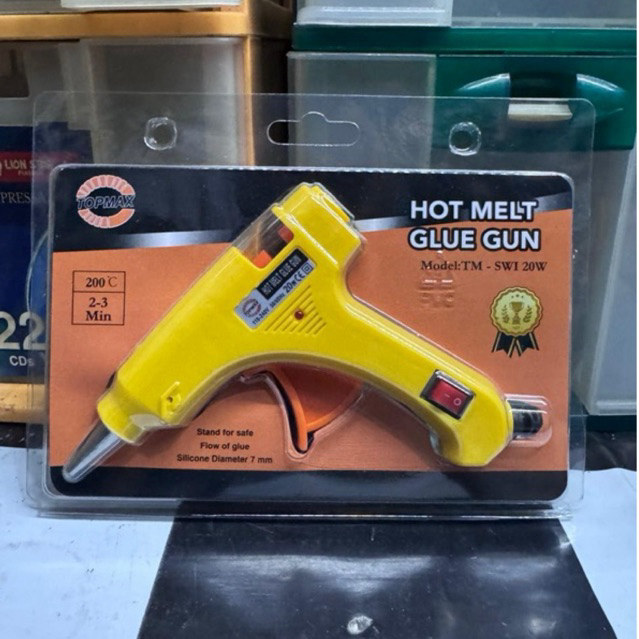 TOPMAX Pistol Lem Tembak Kecil - Hot Melt Glue Gun