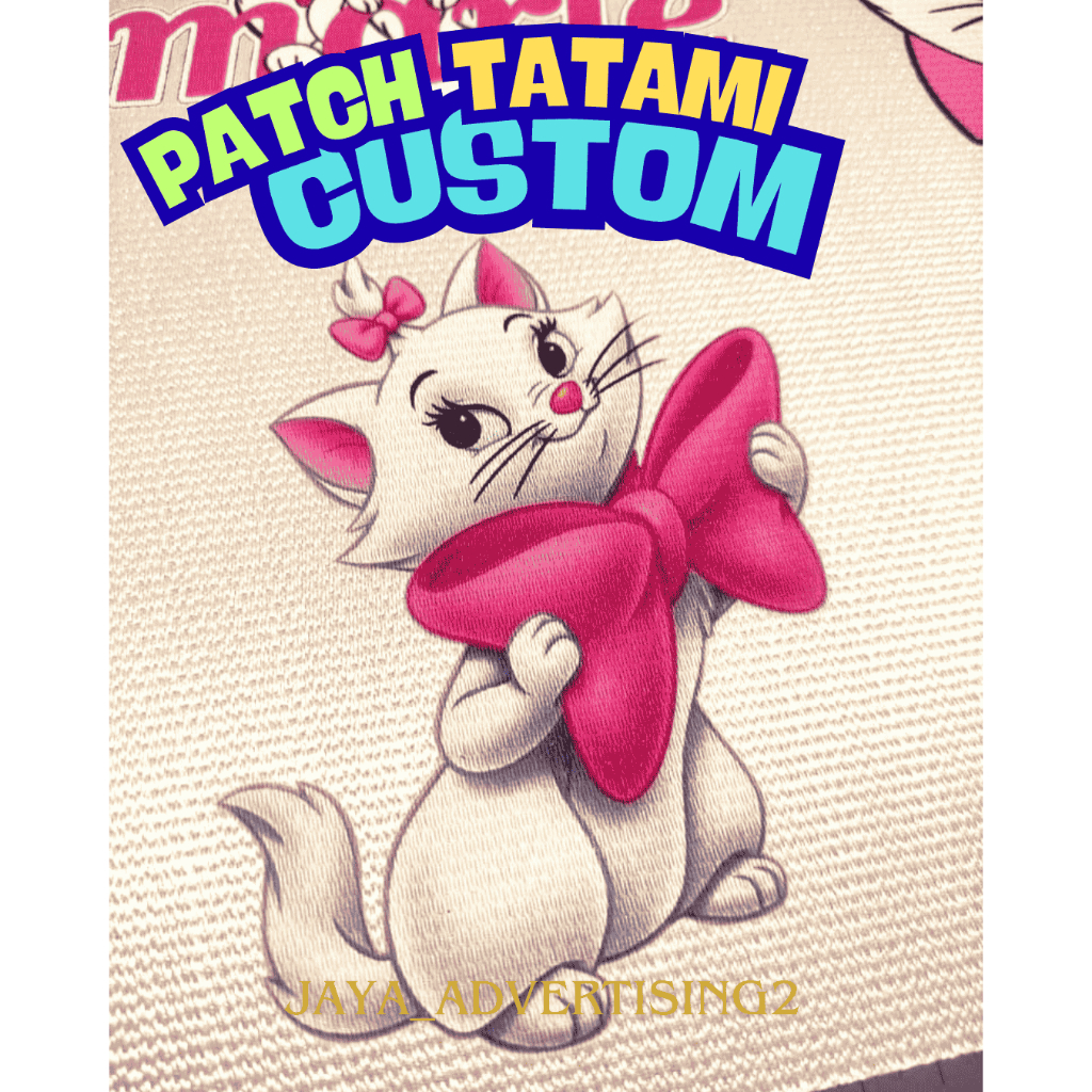 Patch Tatami Custom – Desain Bebas, Kualitas Premium