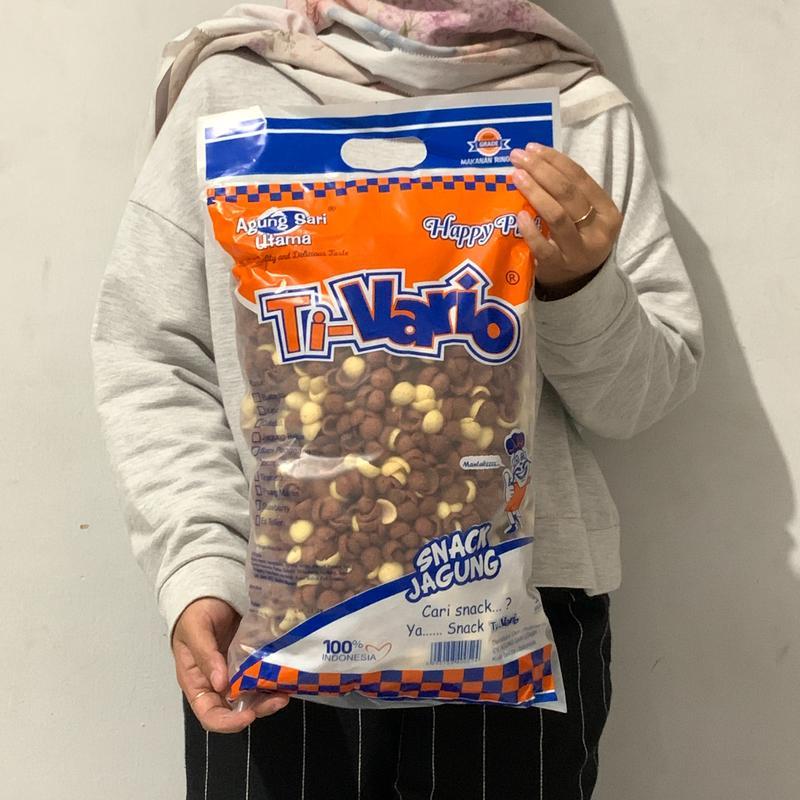 Ti-Vario Sereal Cococrunch 500g – Camilan Jagung Gandum Renyah Krispy Gurih by Priyo Snack Magelang