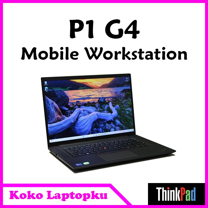 ThinkPad P1 Gen 4 - thinkpad P1 G4 - i7 Gen 11