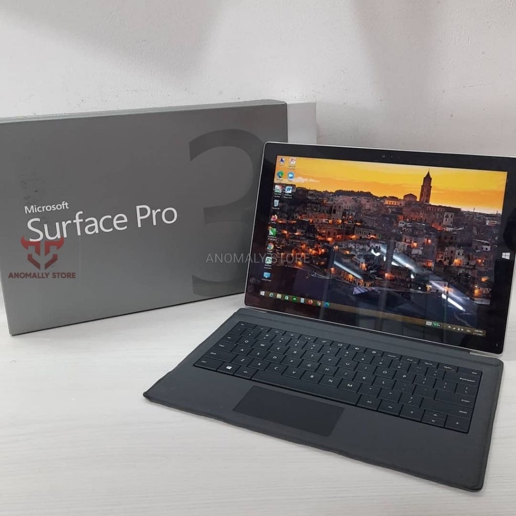 Laptop Microsoft surface pro 3 Core i7-4650U Ram 8Gb Ssd 512Gb Fullset