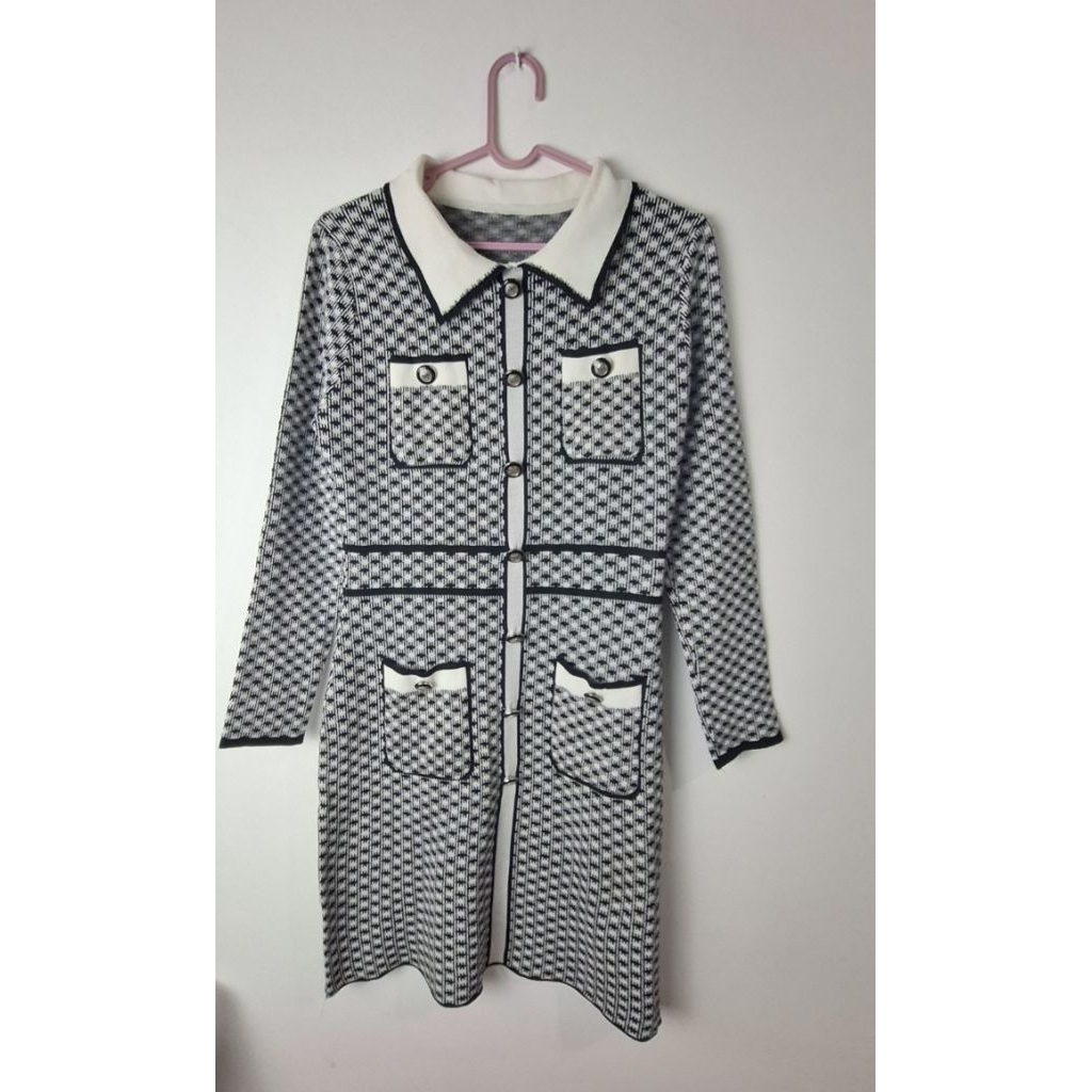 Cardigan Rajut Longdress