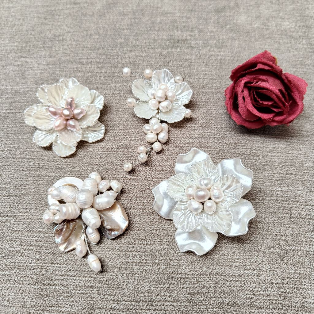 Bros Etnik Mutiara Lombok Kulit Kerang