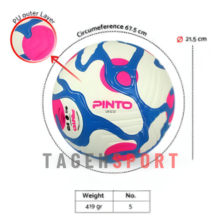 BOLA KAKI PINTO VASCO / FOOTBALL PINTO SIZE 5 / FOOTBALL PINTO BAGUS