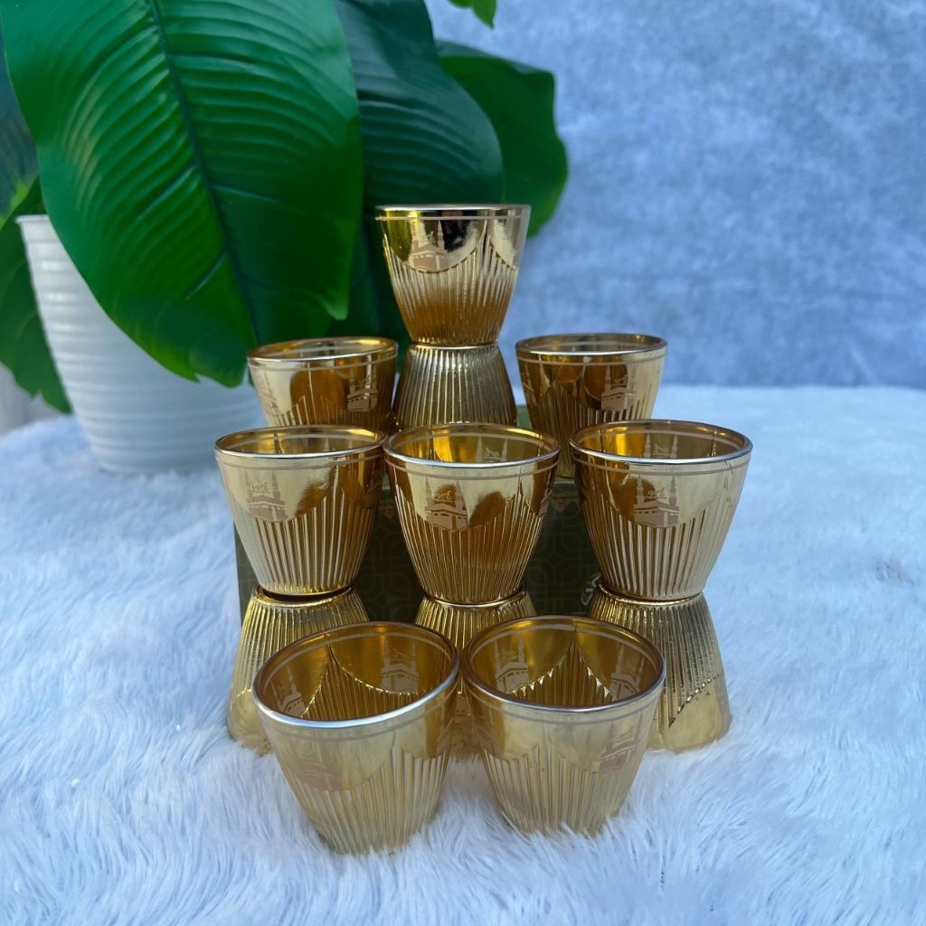 Gelas Cucing Gelas minum air Zam Zam Oleh Oleh Haji dan Umroh di Medan Ready Toko @syurgakurma