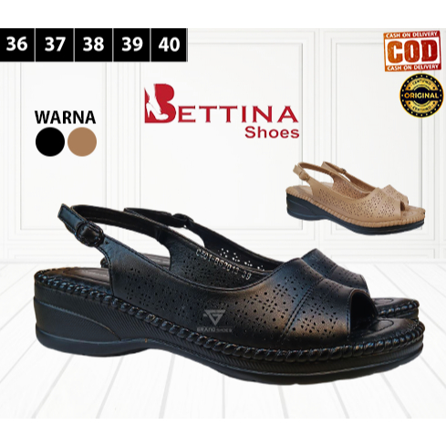 BETTINA BS 2013 Sandal Selop Slip Tali Adjustable Belt Casual Anti Slip Wanita Perempuan Original