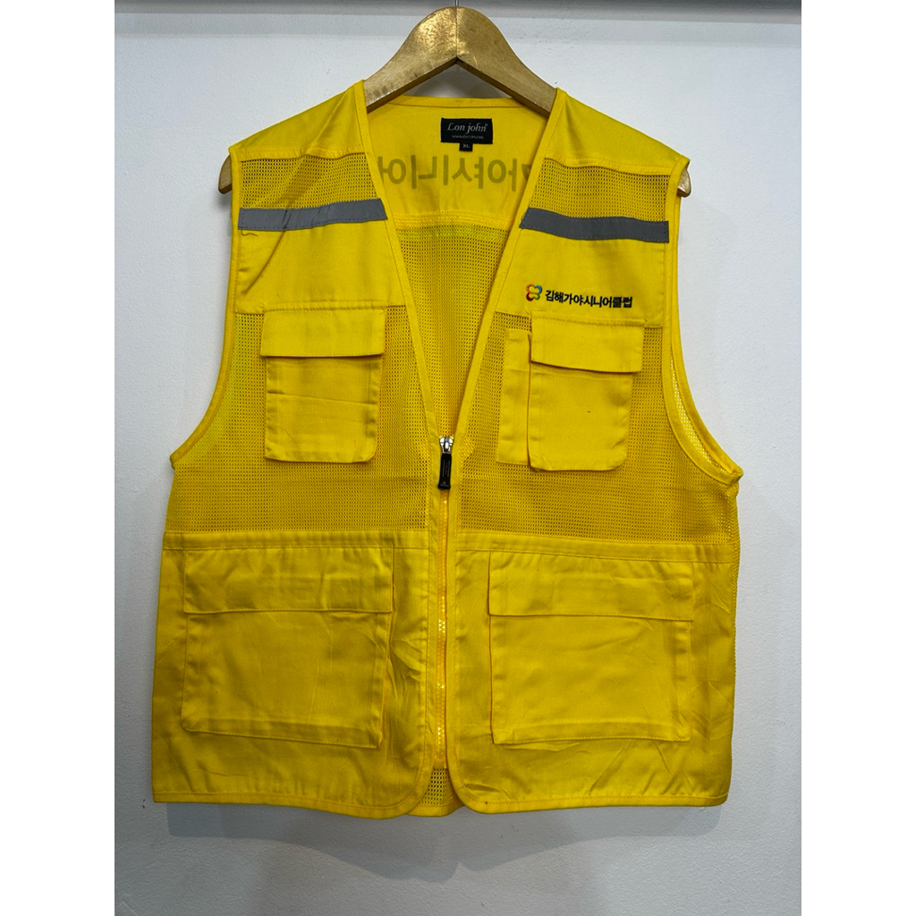 rompi vest tactical second multipocket proyek mancing safety 027