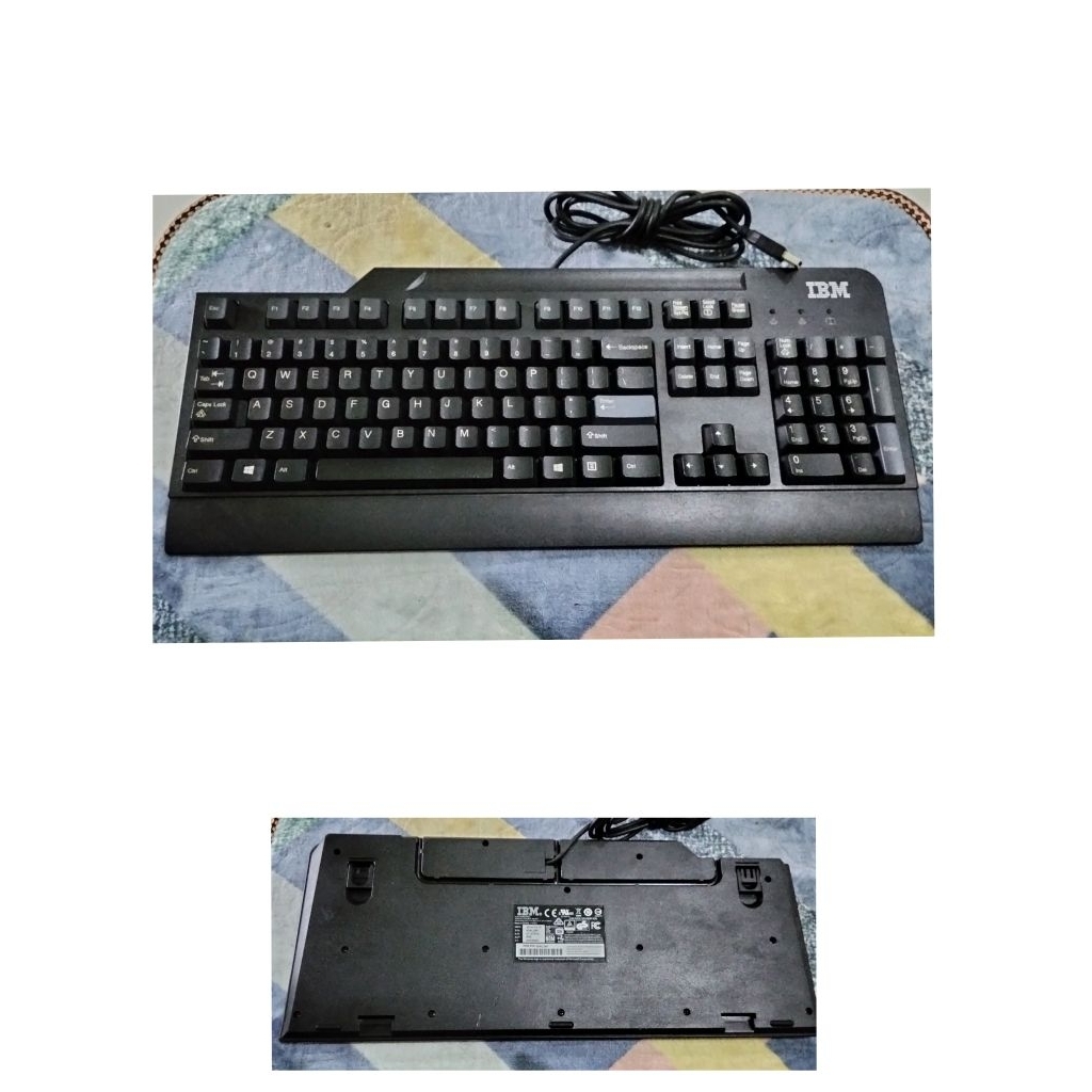 Keyboard IBM/Lenovo usb second-normal siap pakai