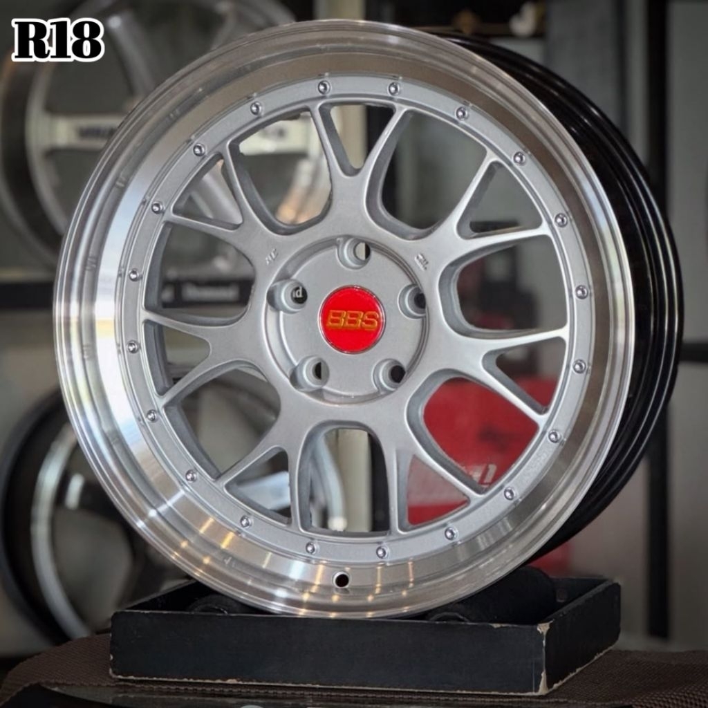 velg racing r18 lebar 8,5 et 38 BBS LMR PCD 5X114,3 velg mobil ring 18 Almaz Innova reborn Crv Zenix