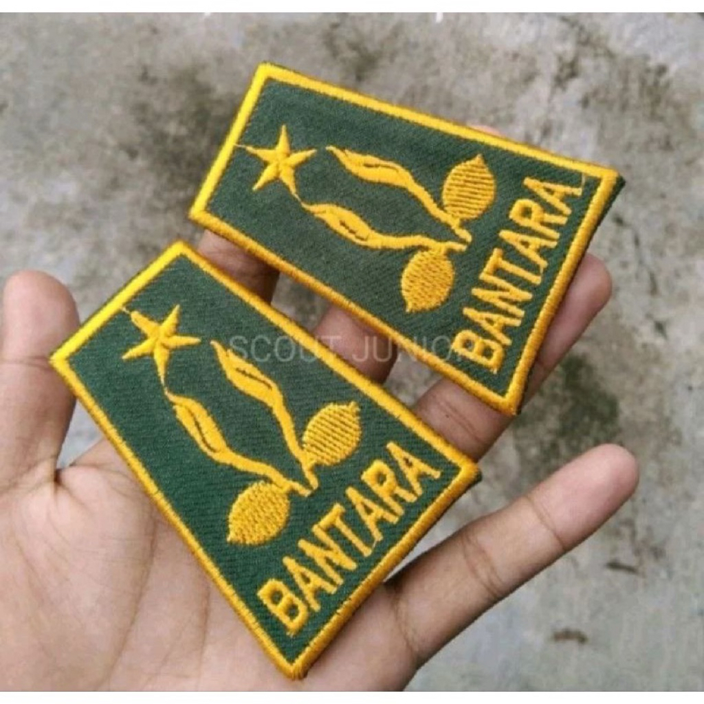 Tku Bantara Pramuka Bantara Lis Bordir Bantara pramuka 100 pasang