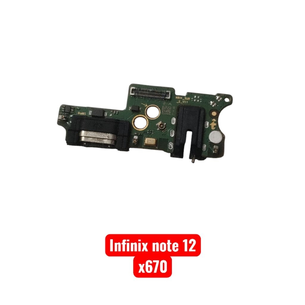 papan cas infinix note 12 x670 asli ori COPOTAN