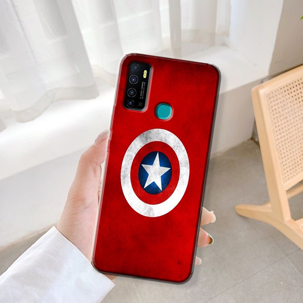 Softcase Infinix Hot 9 Play - Infinix Hot 9 Play Case Lentur - Aksesoris HP - Case Karakter Motif Te