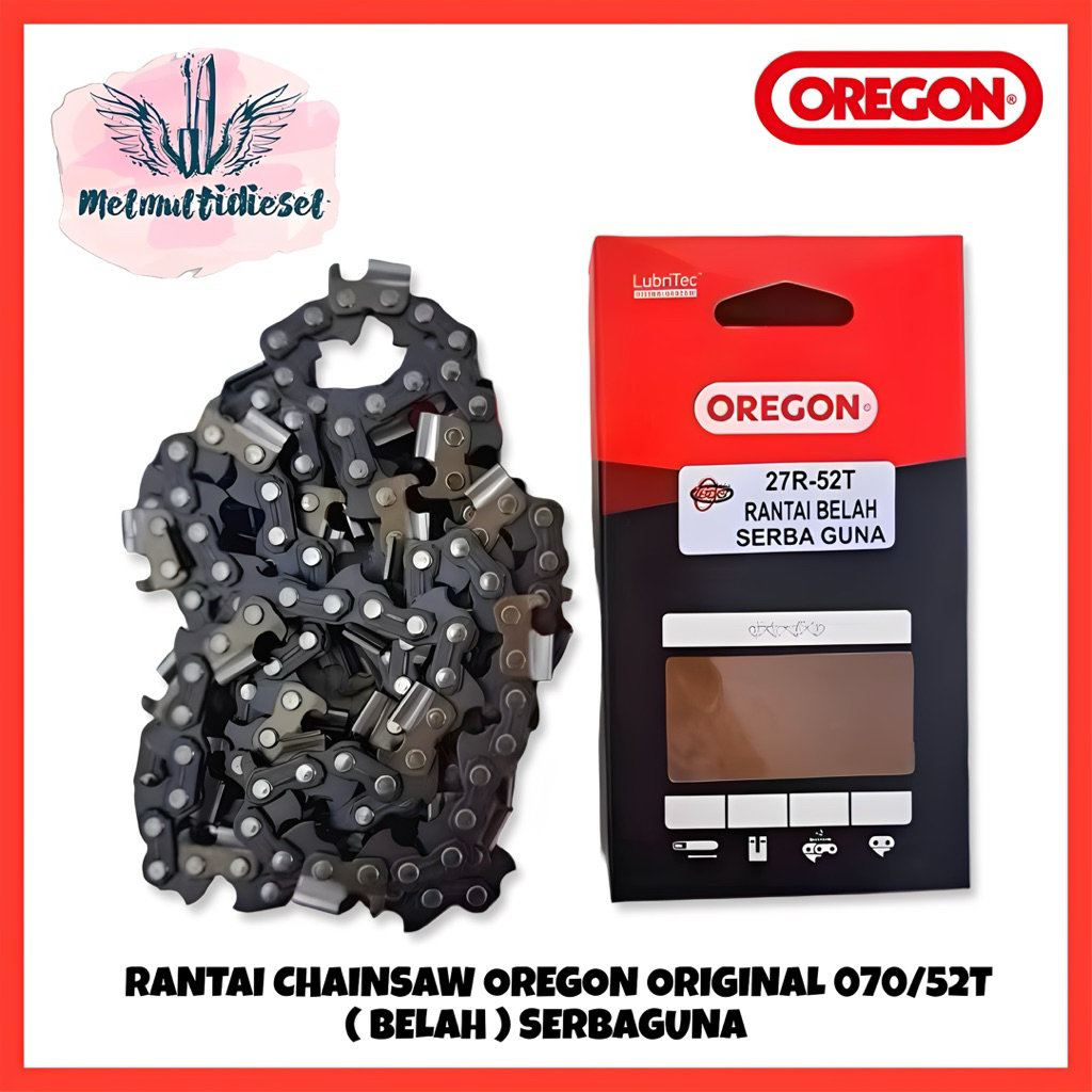 RANTAI SENSO OREGON 070 CHAINSAW BAR 36”INCH 52T 27R OREGON ASLI NEW ORIGINAL