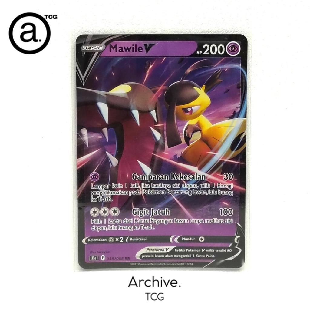 Mawile V (039/068) Pokemon Indonesia ~ Arkana Memuncak S11A