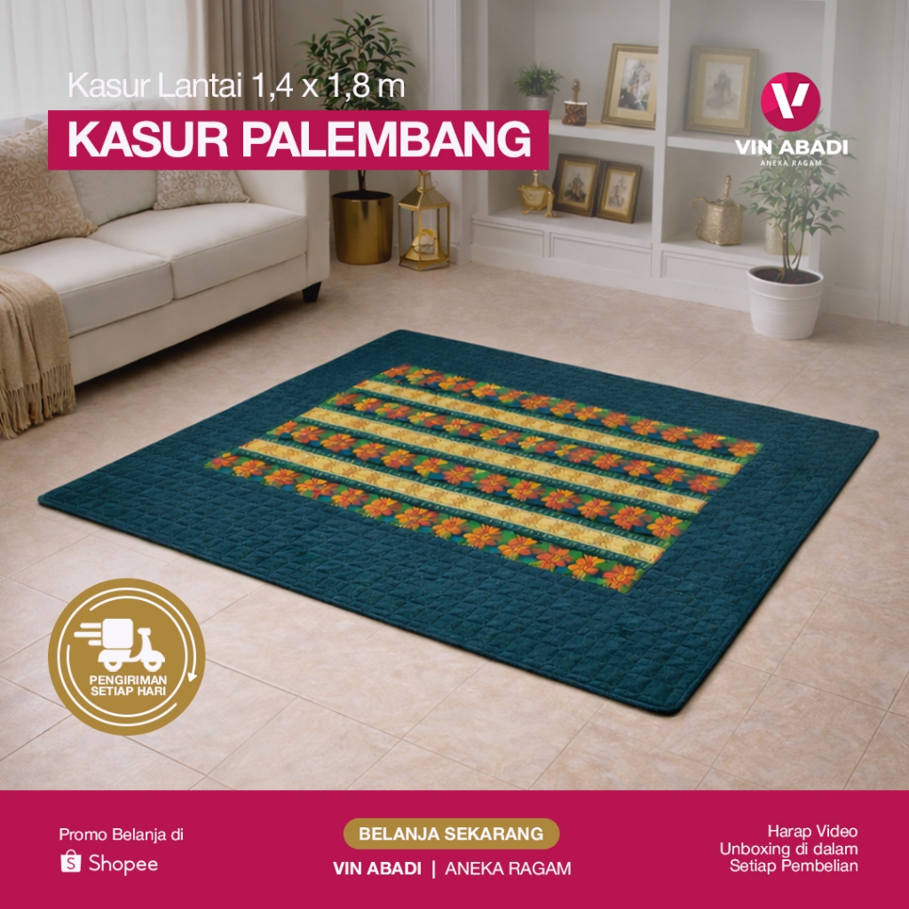 Kasur Lantai Palembang 140X180 Cm / Jumbo