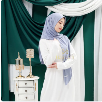 HAMIDAH Hijab Segitiga Instan Jersey Adem Soft Pad Antem Banyak Warna