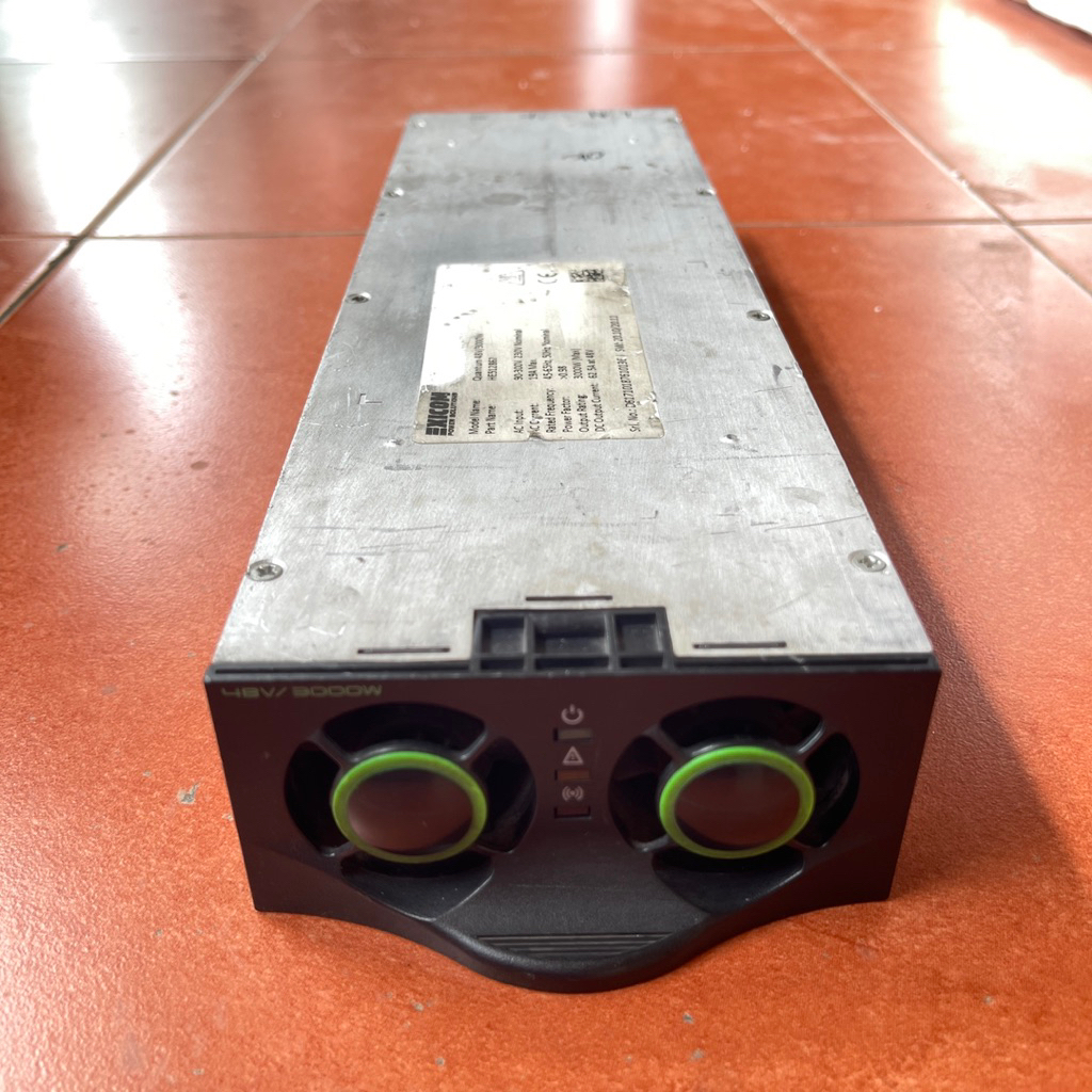 Power Supply Adaptor Switching PSU SMPS EXICOM DC Output 48 Volt / 62,5 Ampere / 3000 WATT