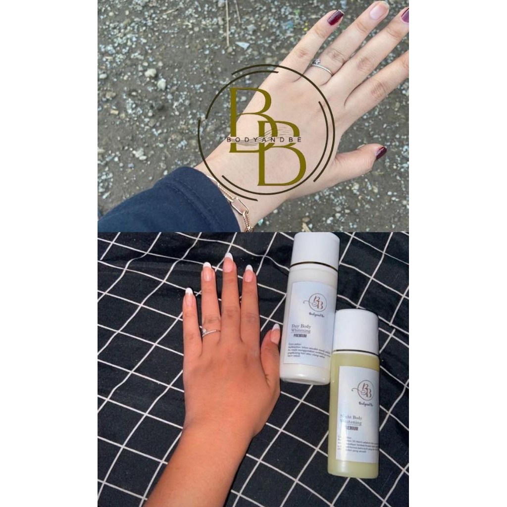 HB Dosting premium extra whitening, lotion pemutih kulit Hb siang&malam