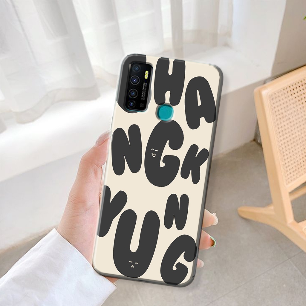 Softcase Infinix Hot 9 Play - Infinix Hot 9 Play Case Lentur - Aksesoris HP - Case Karakter Motif Te