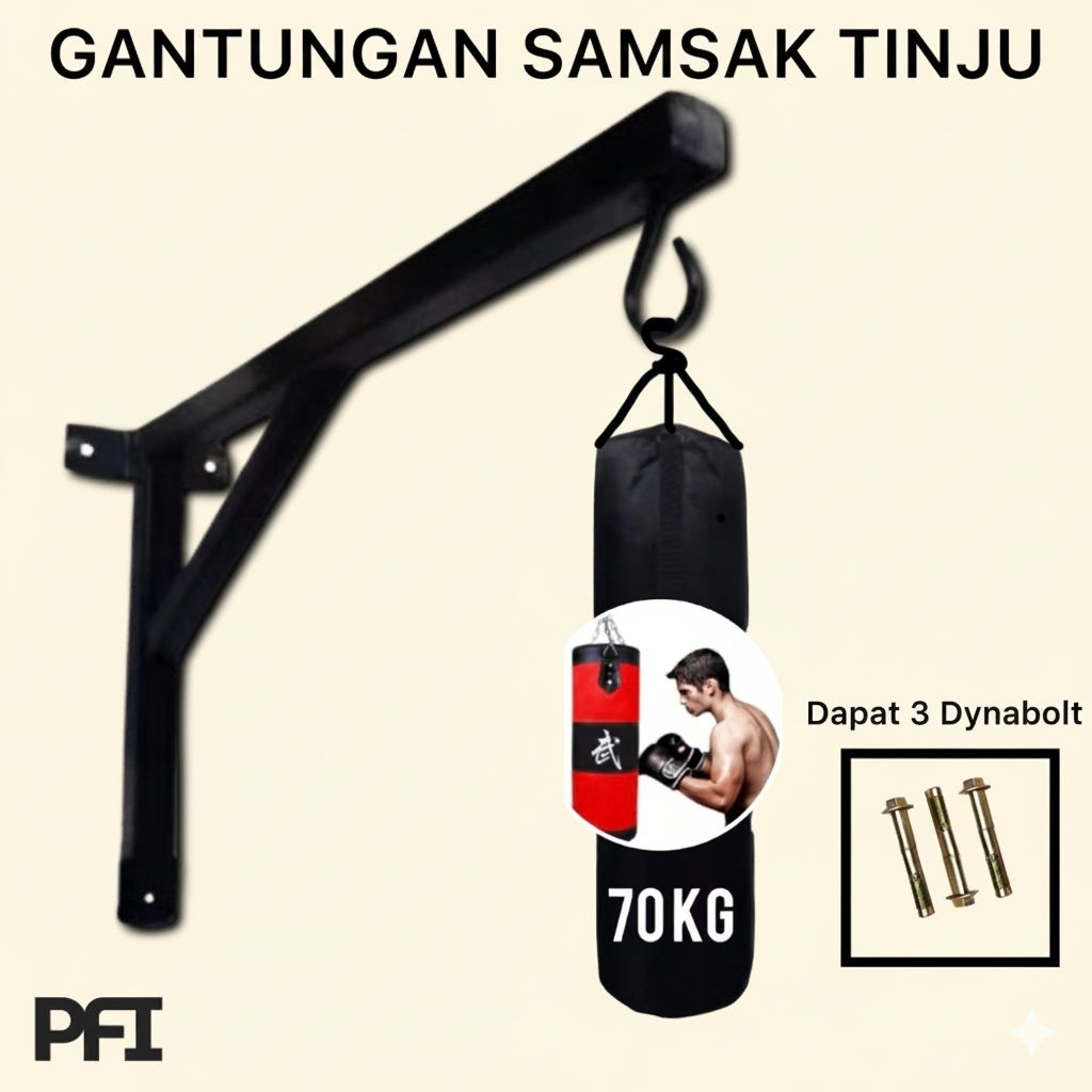 Gantungan Samsak Tinju Kuat 120 Kg Olahraga Dirumah