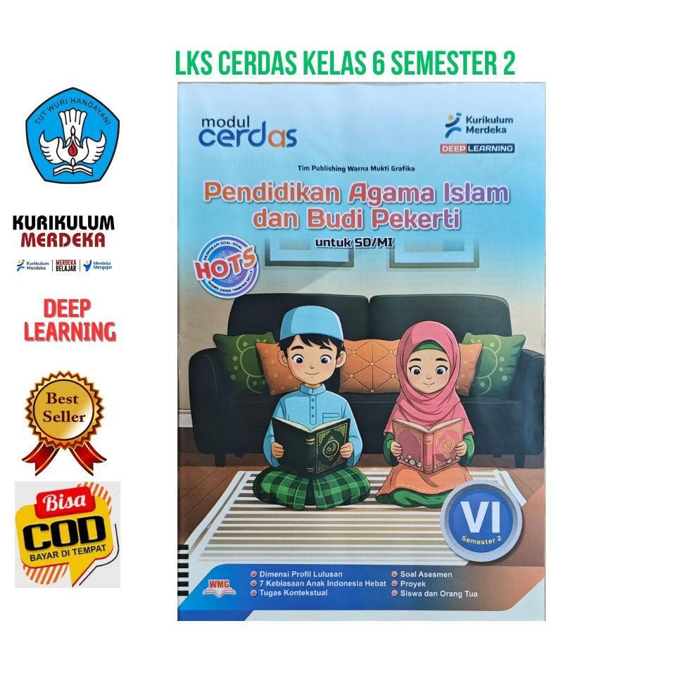 Promo Lks Cerdas Pendidikan Agama Islam Kelas 6 Smt 2 Kurmer Deep Learning Lembar Kerja Siswa