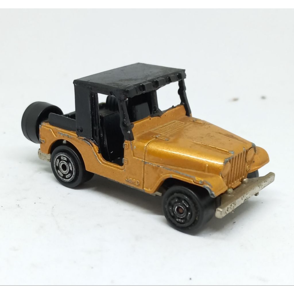 majorette 4x4 jeep cj5 made in france loose diecast junk custom (t)