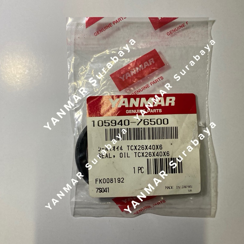 Oil seal starting Yanmar TS190 TS230 105940-76500 Original