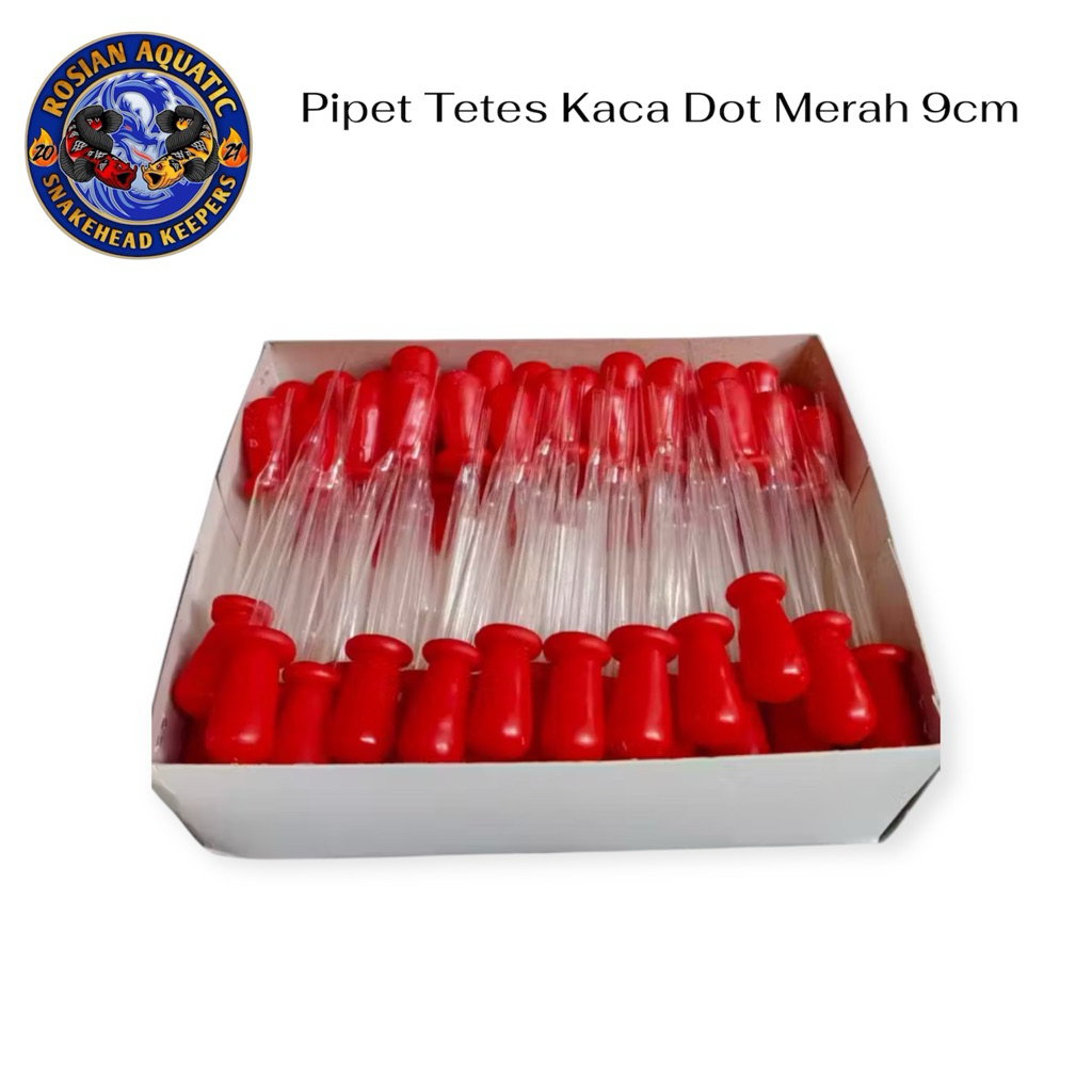 Pipet Tetes Kaca Aquarium | Tetes Obat Ikan