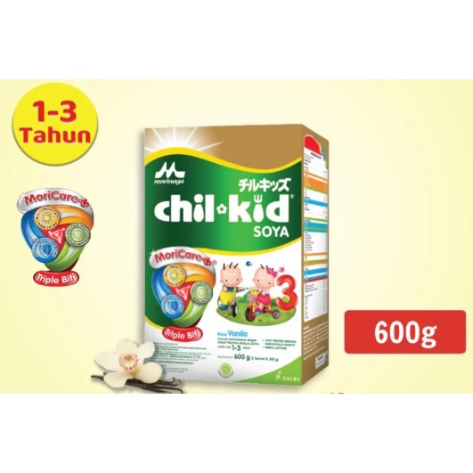 Morinaga Chil Kid Soya 3 Vanila 600gr