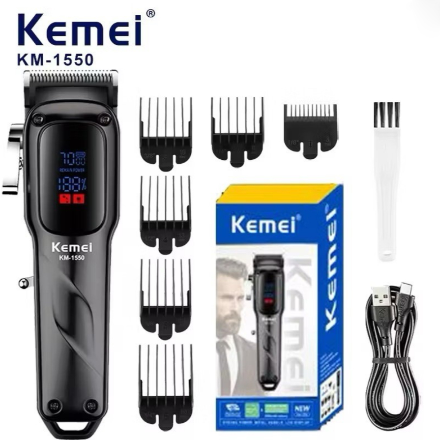 Kemei Alat Cukur Rambut Kemei Elektrik Hair KM-1550