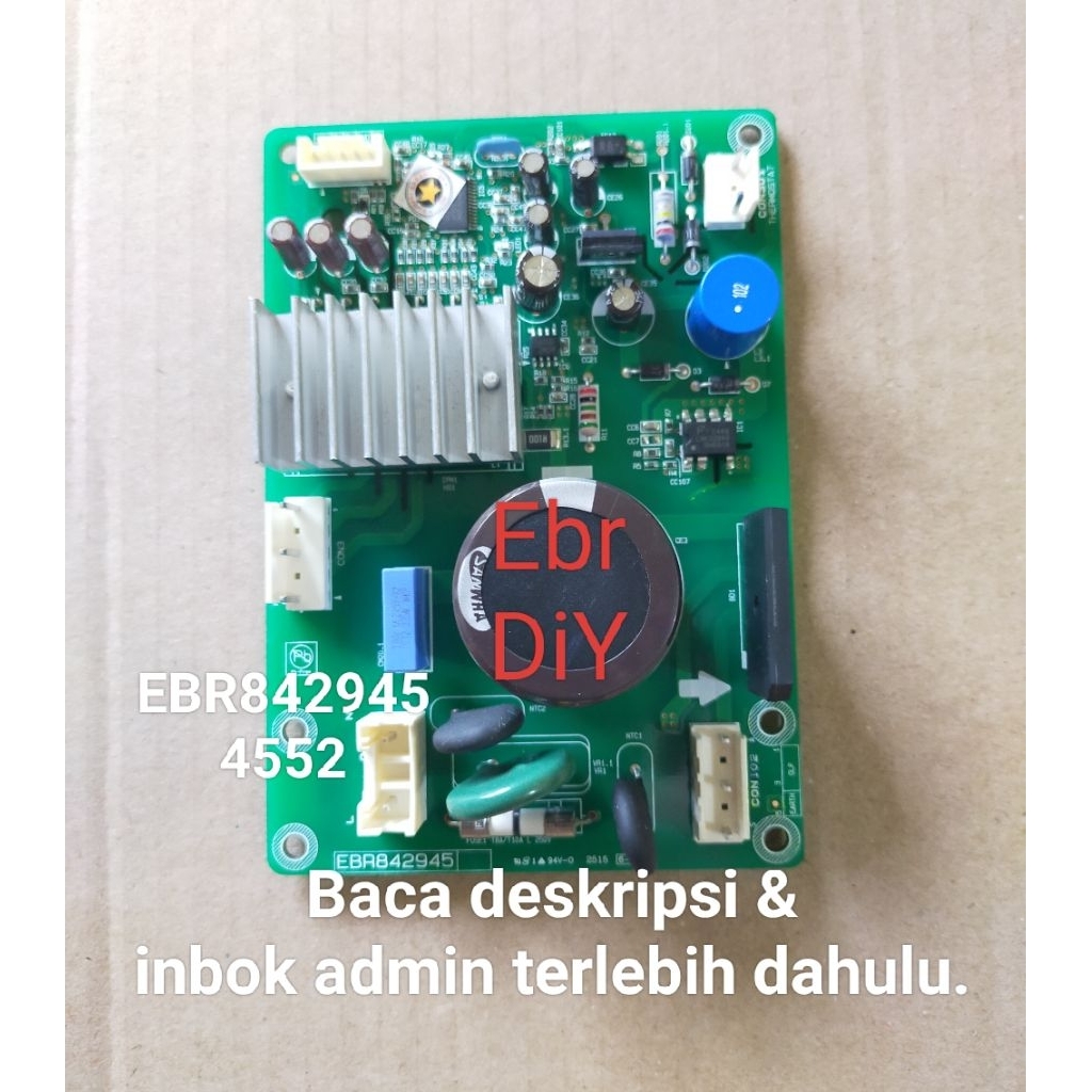 Ebr8429  4552  Ebr8429 4552  Ebr842945  Bmg089nhmv  Modul freezer lg  Modul freezer lg inverter  Mod