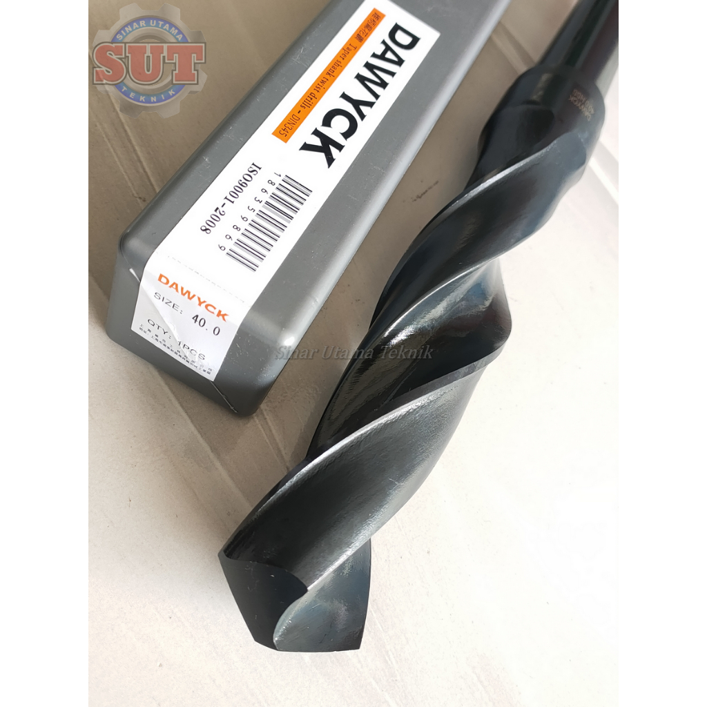 DAWYCK Mata bor HSS 40mm Mata bor besi 40 bor 40 cones Mata bor taper