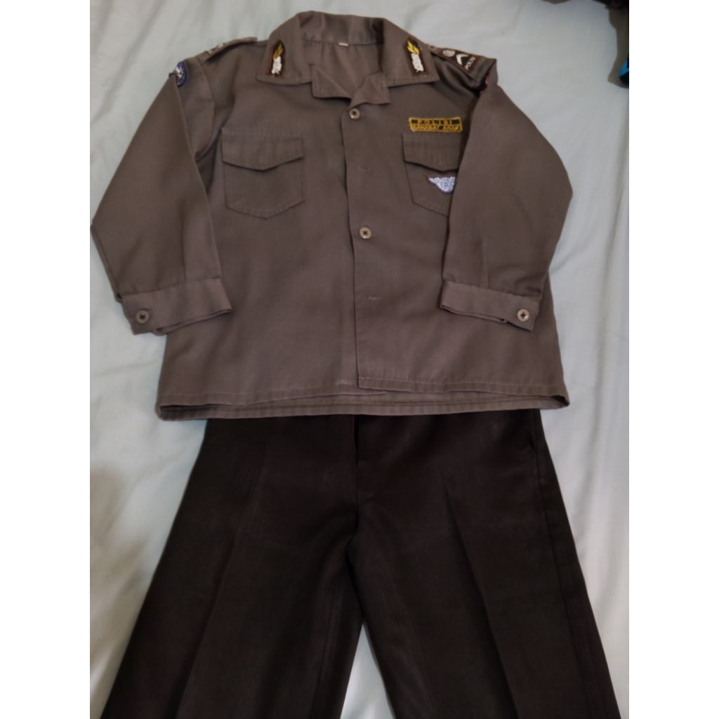 pl baju profesi polisi anak