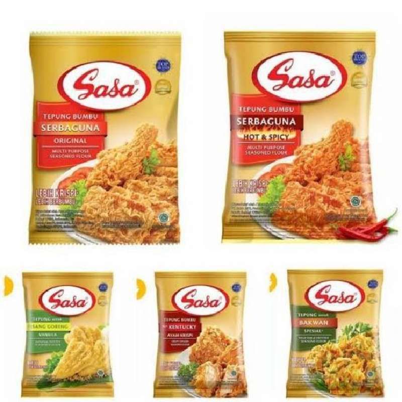 Tepung Bumbu Serbaguna Sasa 70gr - All Variant | Sayur Buah Segar Jakarta Timur Geulis Fresh