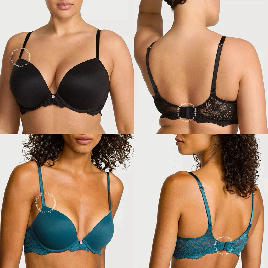 Victoria Secret Original Dream Angels Push Up Level 2 & No Push Up Size 34C 34D 34DD 36D 11250942