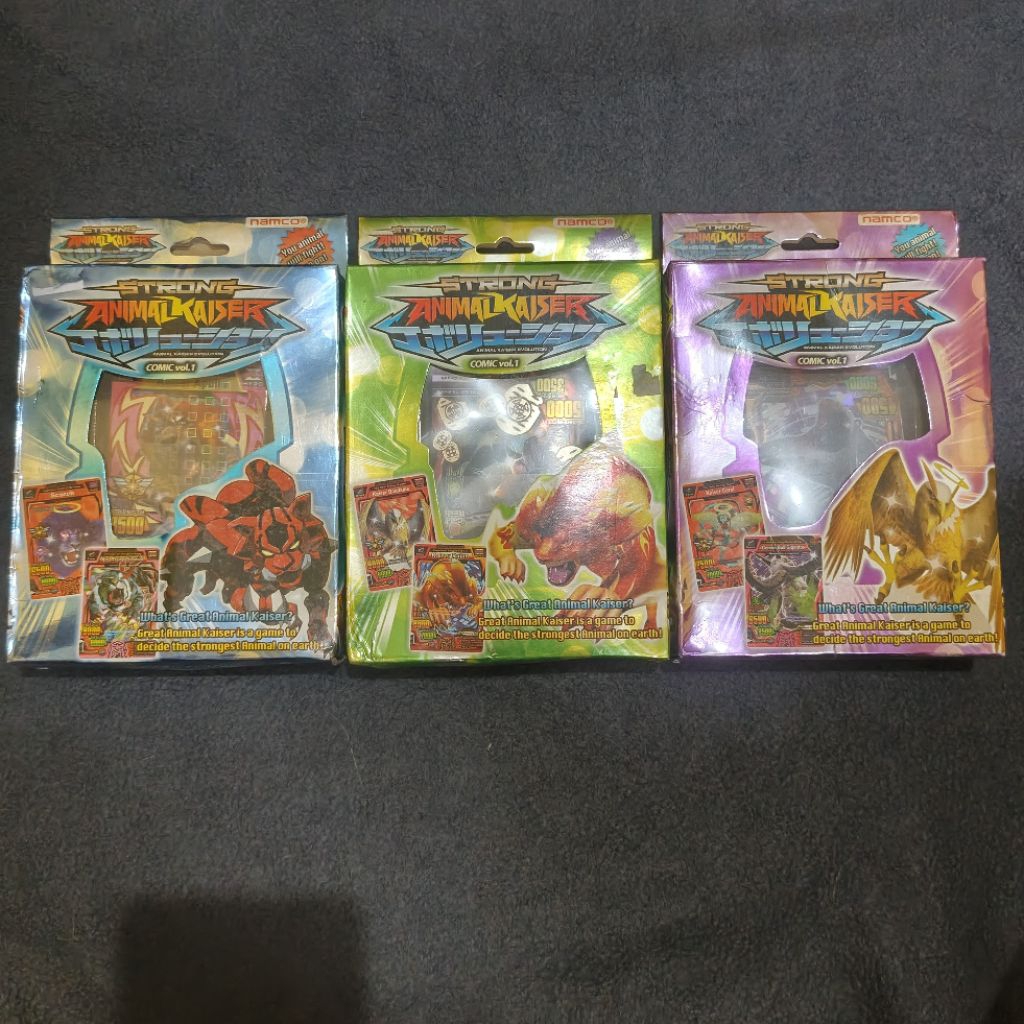 Kartu Animal Kaiser Evolution ORI, Comic Vol 1