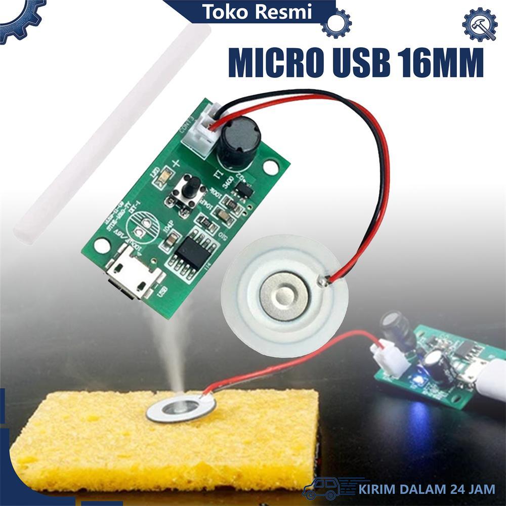 Mist Maker 16mm 20mm Ultrasonic Atomizing Transducer Ceramic Humidifier Filter Pelembab Udara / Modu