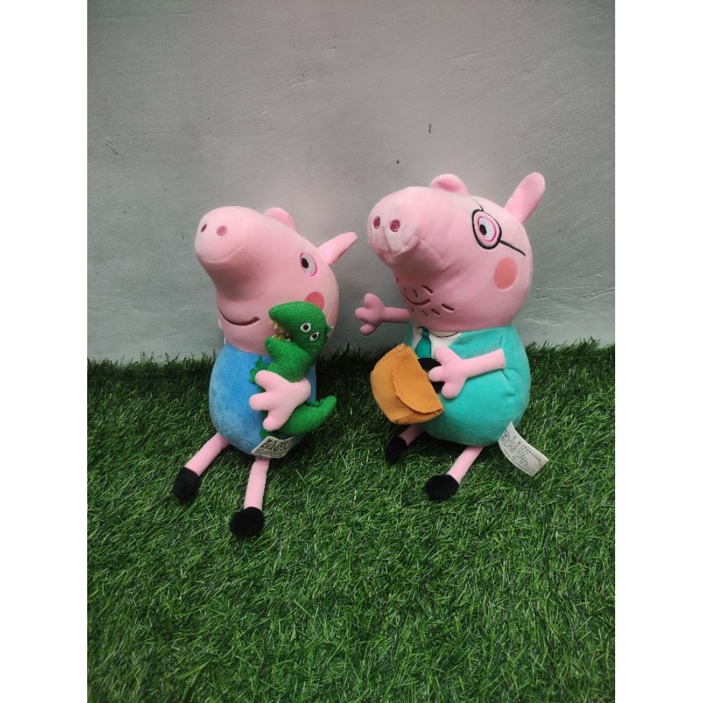 Boneka peppa pig/ papa peppa original peppa pig