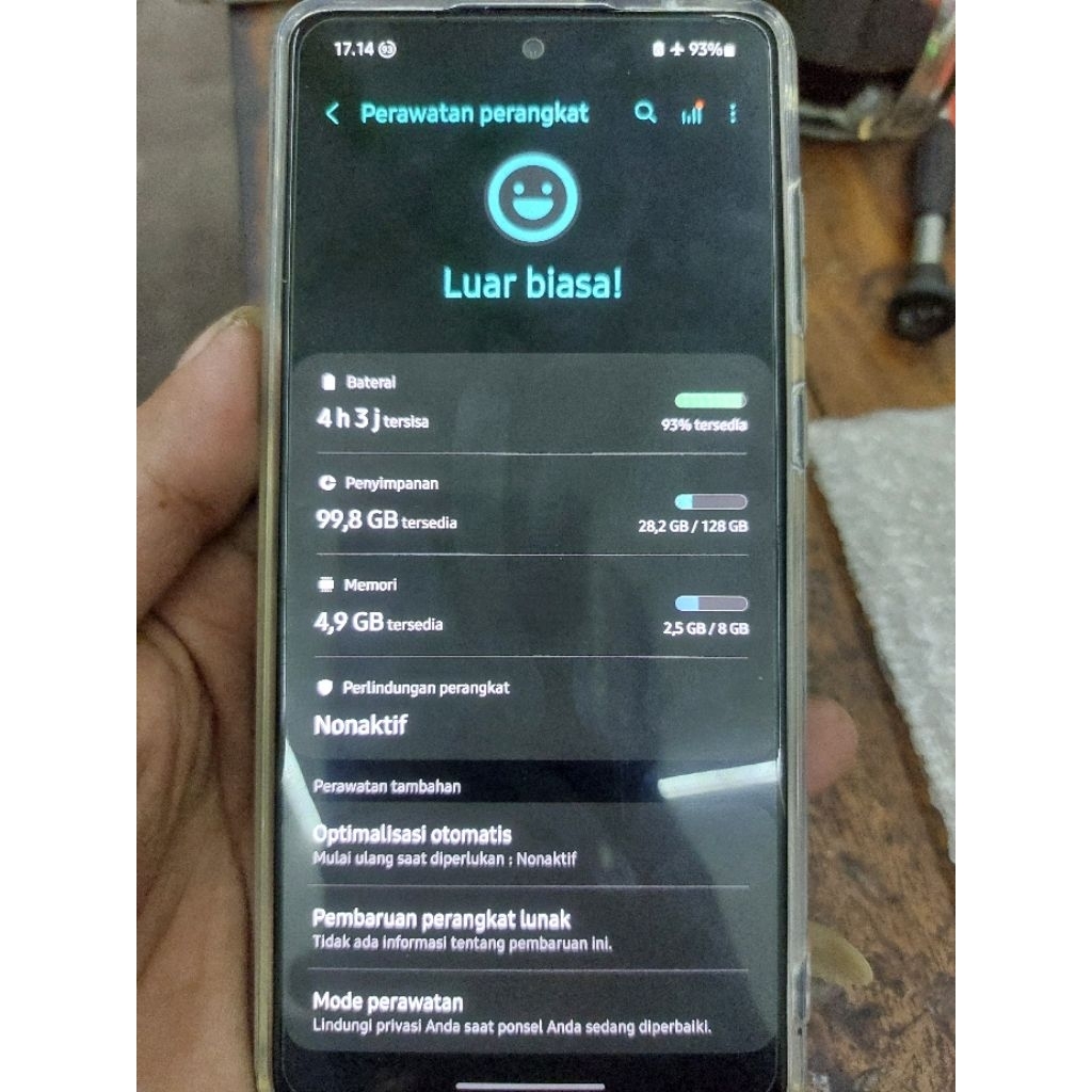 Mesin Samsung Note 10 Lite - 8/128 x Sein