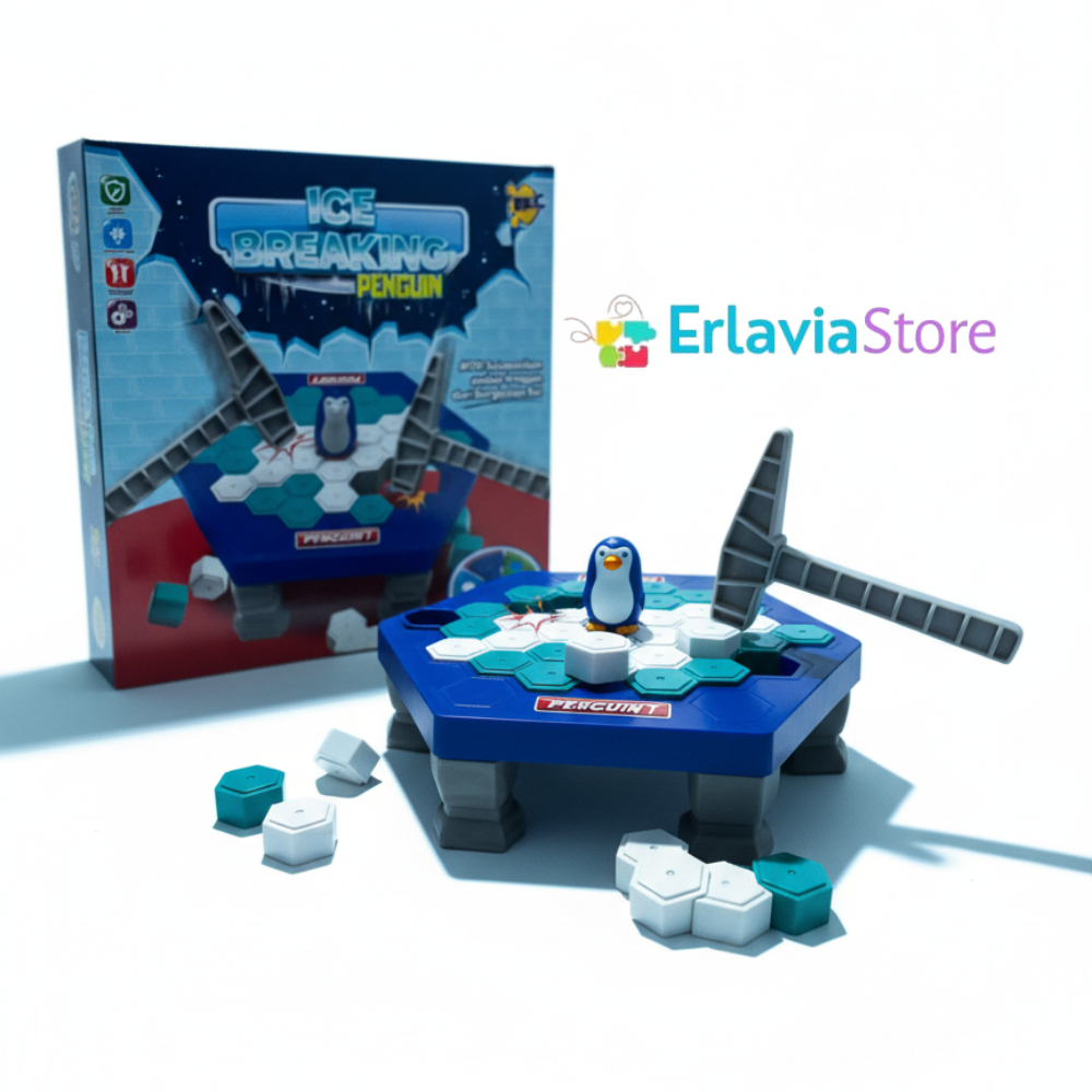 Ice Breaking Penguin Game Save The Penguin Family Game Edukatif Anak Seru Sni