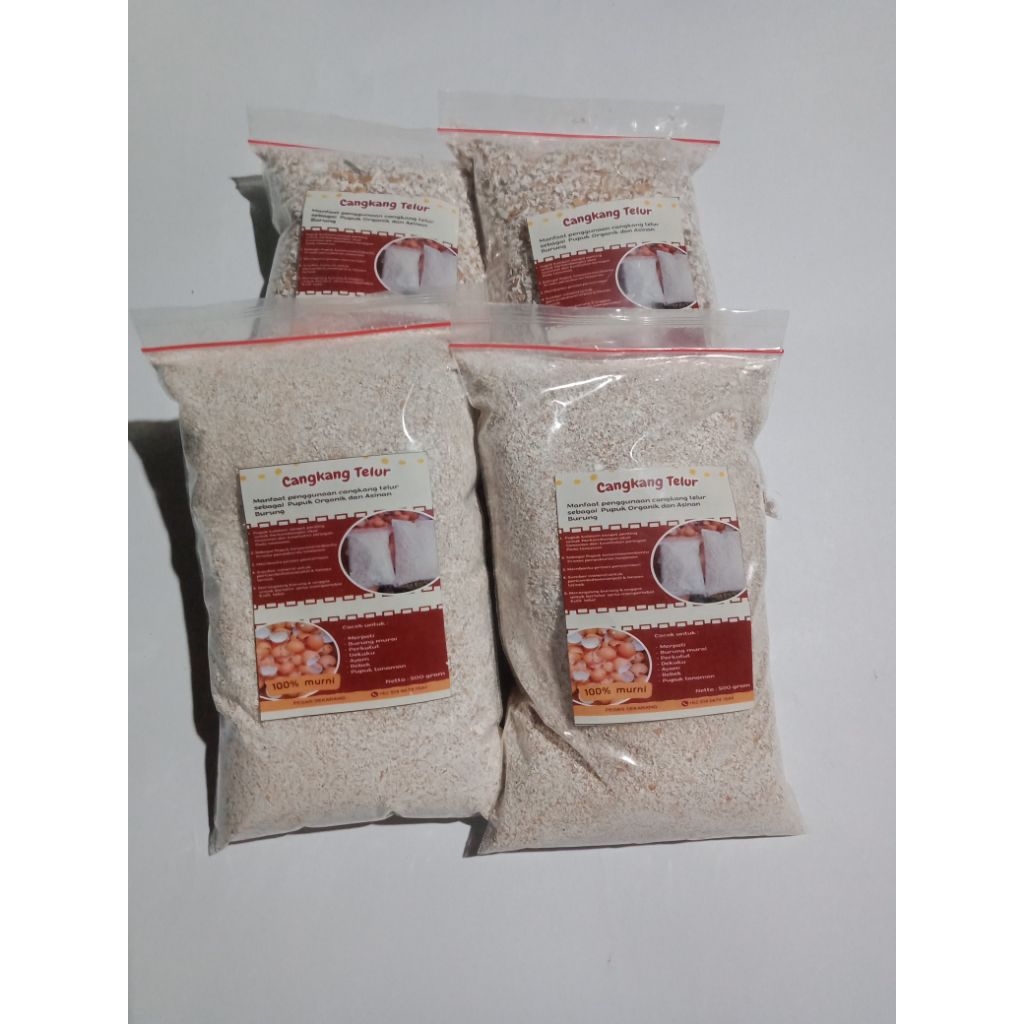 CANGKANG TELUR HALUS/GRIT ASINAN BURUNG