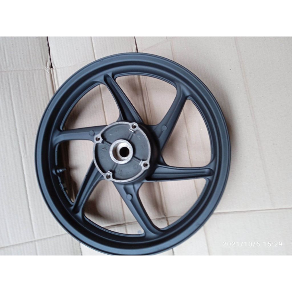 velg belakang megapro monoshock