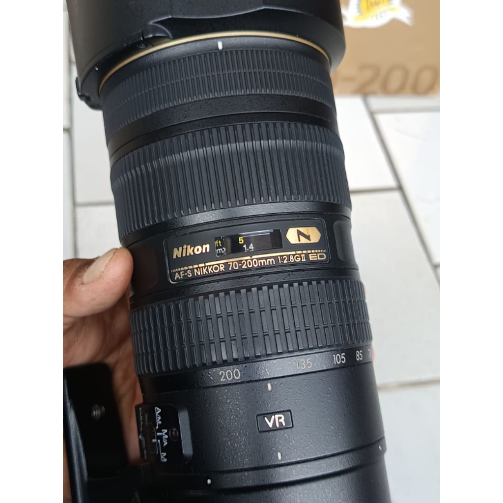 LENSA Nikkor 70-200mm VRII Nano Crystal